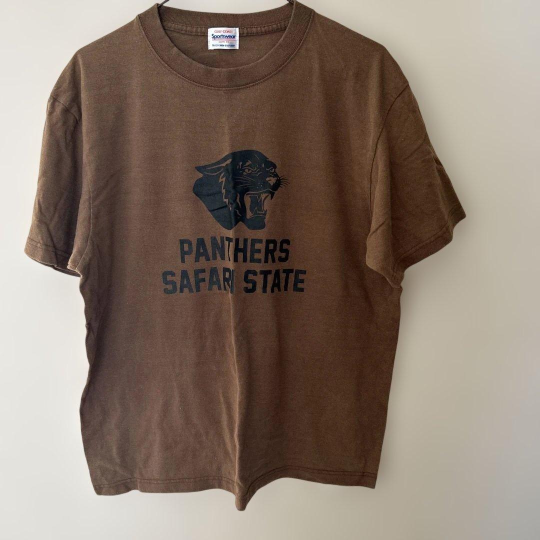 FRAMeWORK フレームワーク 別注 Tシャツ 茶 ブラウン トラ タイガー