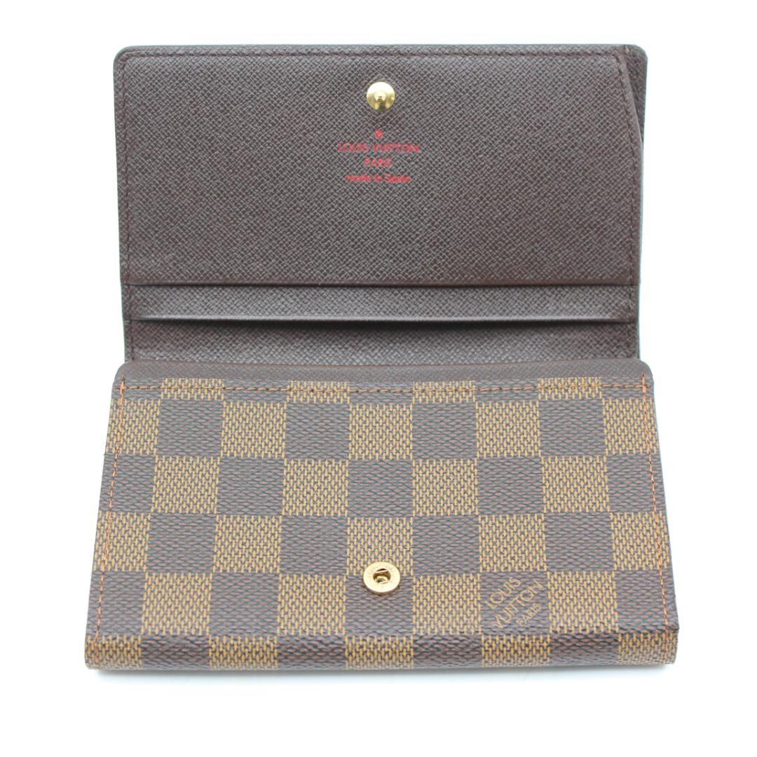 美品 ルイヴィトン ポルトフォイユ トレゾール ダミエ L字ファスナー