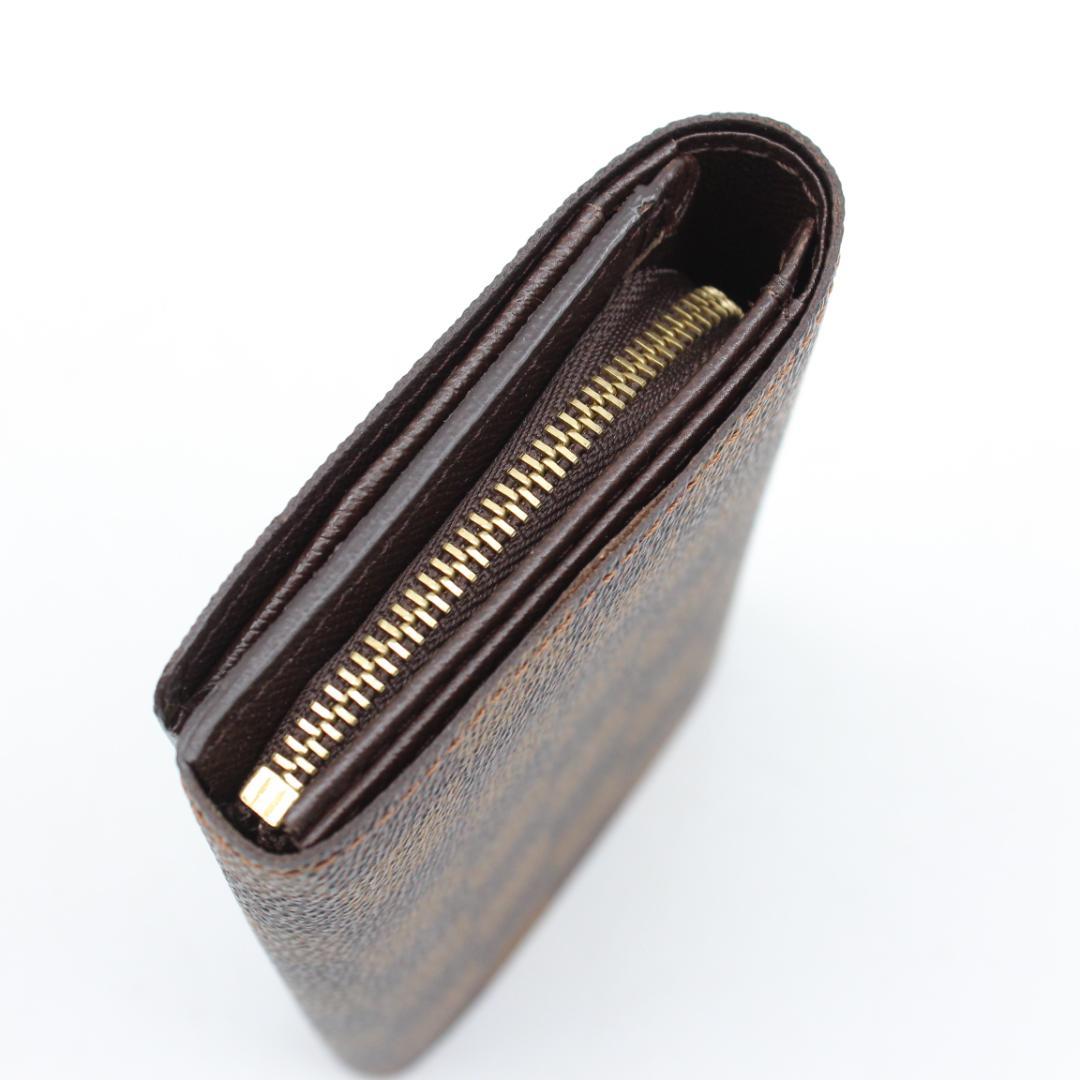 美品 ルイヴィトン ポルトフォイユ トレゾール ダミエ L字ファスナー