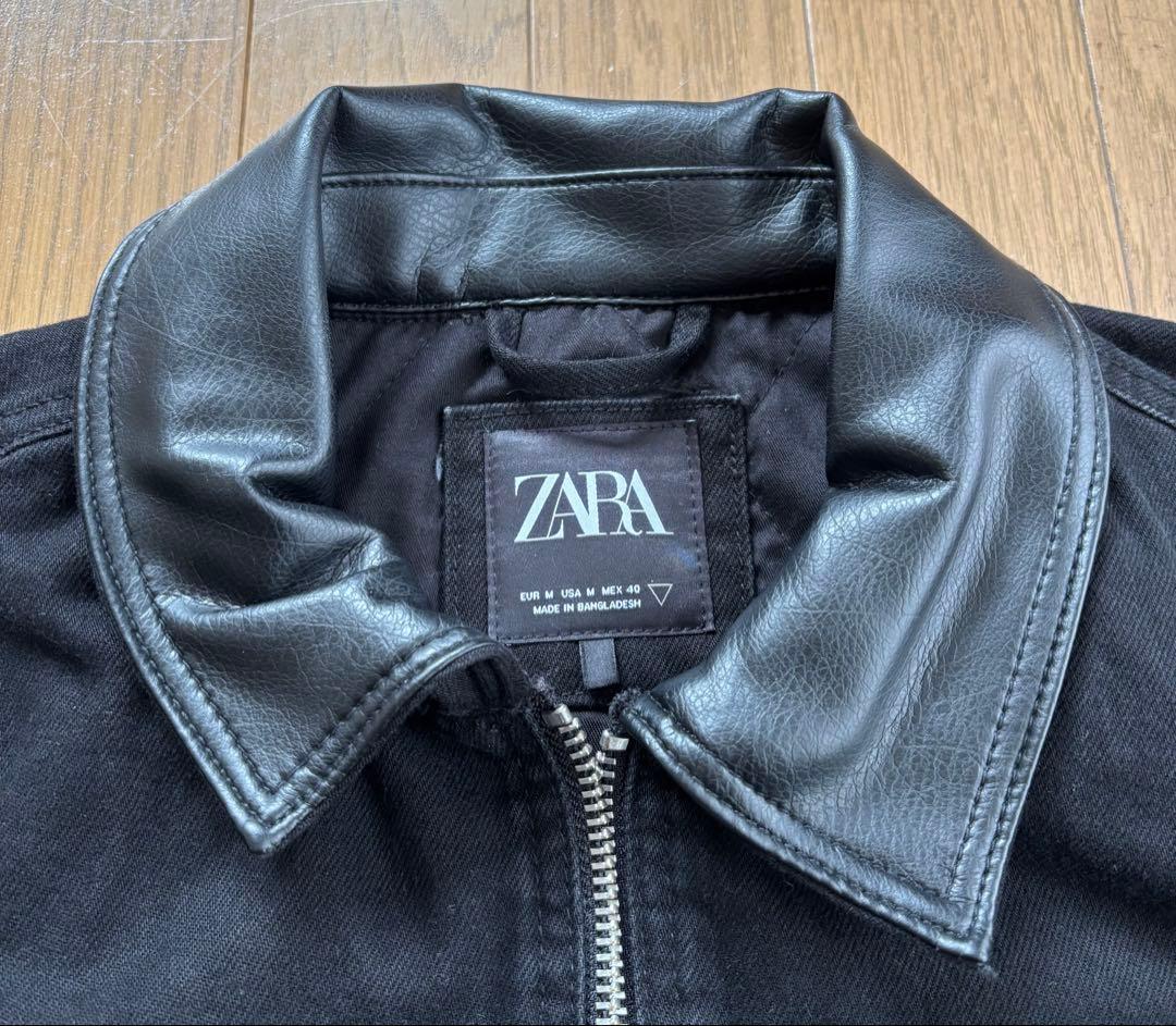 ZARA　ザラ　アウター　ジャンパー　ブルゾン　短丈　ジップアップ
