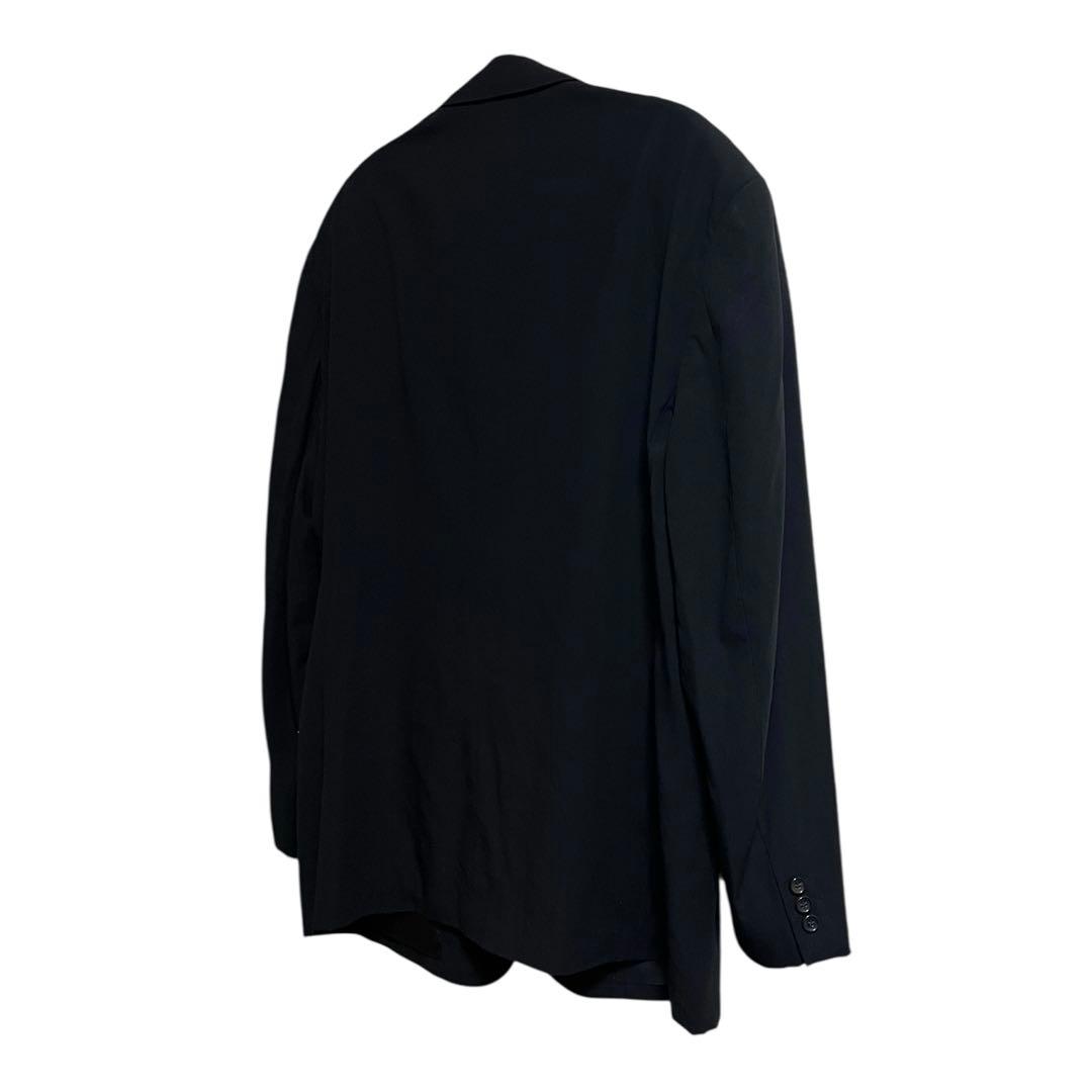 げ*ー様 90s comme des garcons エナメル切替 テーラードジ