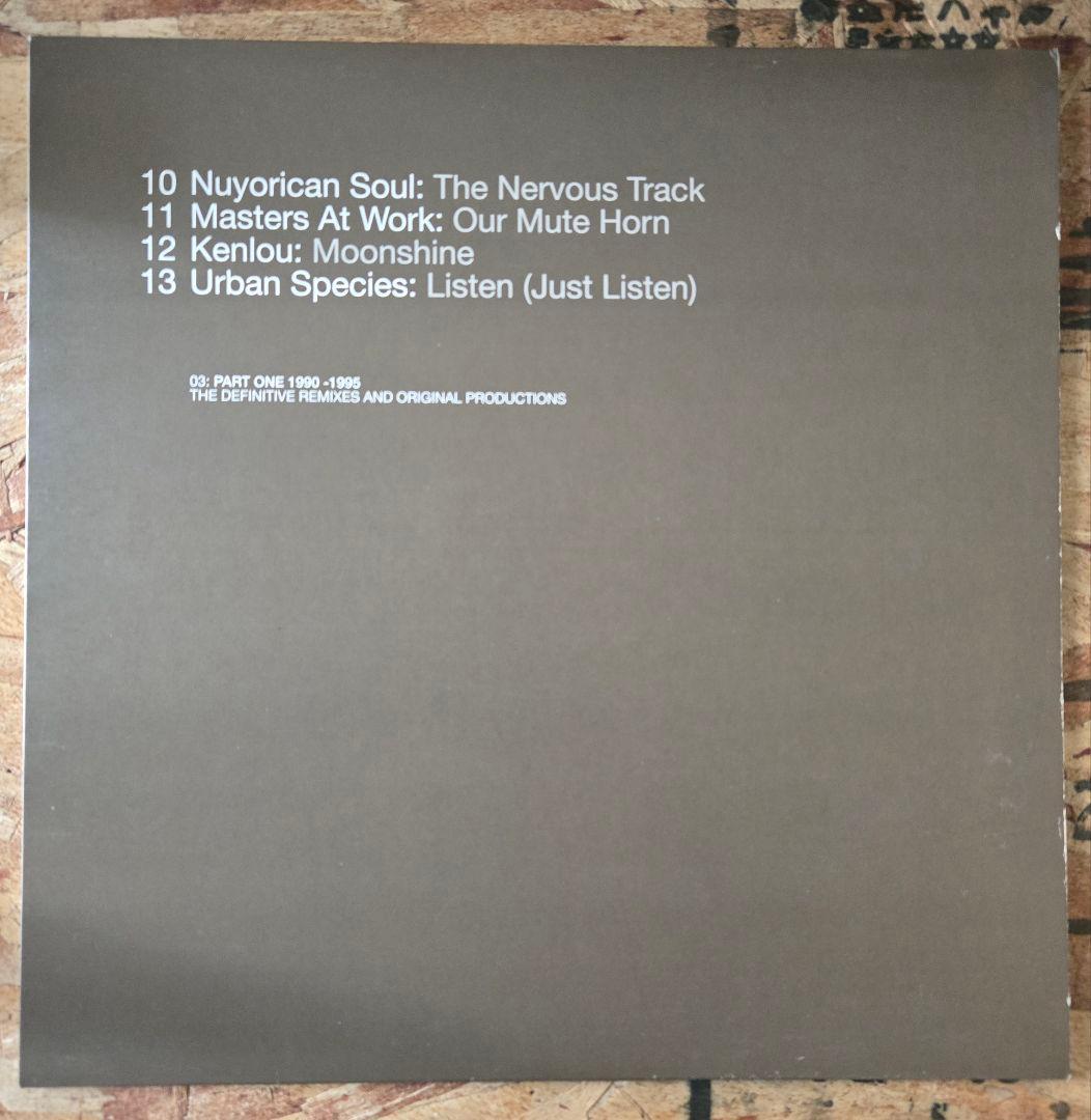 洋楽 Masters At Work:The 10th Anniversary