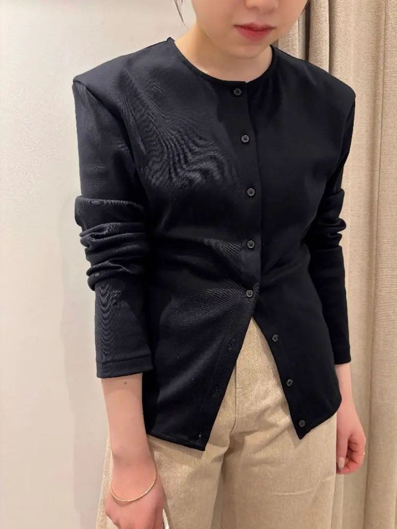 Plage PAN / パン 別注 SHOLDER カーディガン