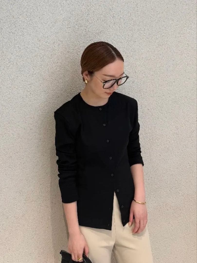 Plage PAN / パン 別注 SHOLDER カーディガン