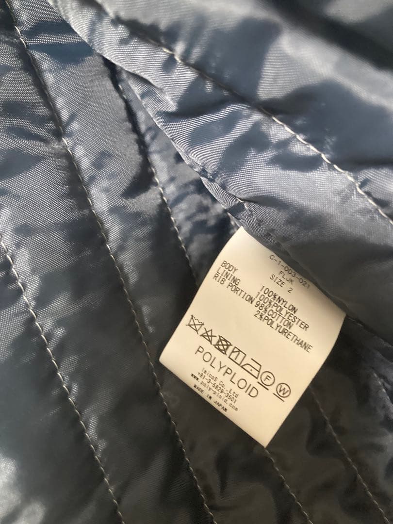 週末限定　POLYPLOID BOMBER JACKET Cサイズ2