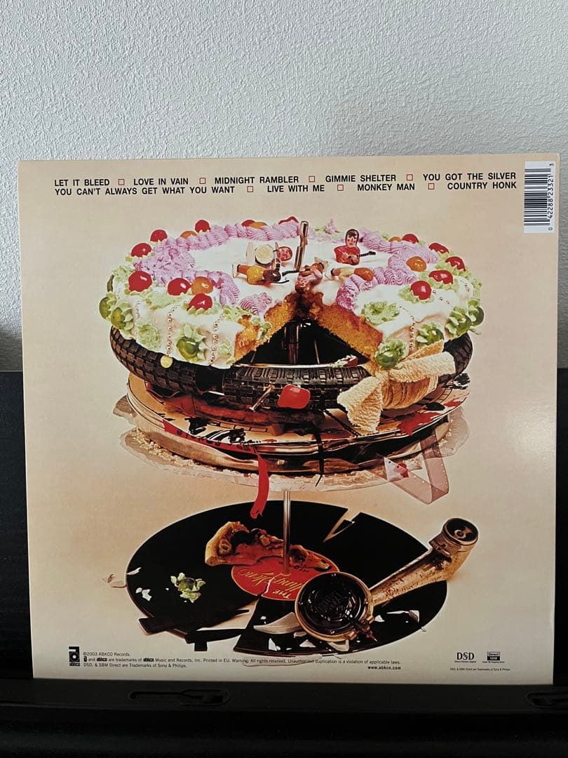 ROLLING STONES LET IT BLEED レコード