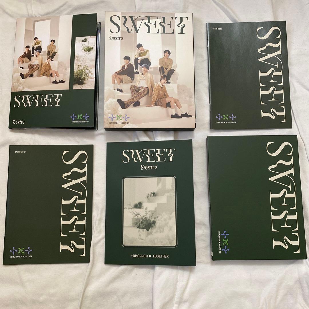 TXT SWEET 初回限定A盤　weverse盤
