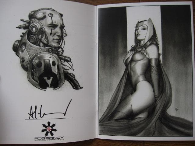 Adi Granov Illustration 1　アディ・グラノフ　直筆サイン