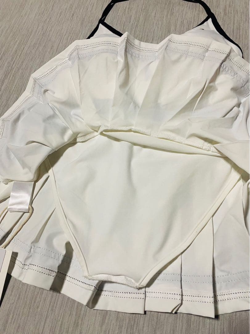 即日発送❣️Andmary Coco pleats swimwear White