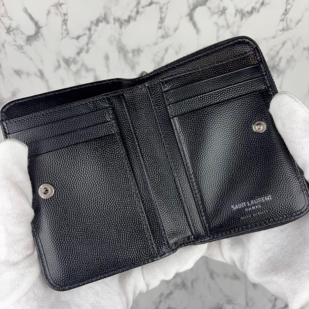 97 SAINT LAURENT サンローラン 二つ折り財布