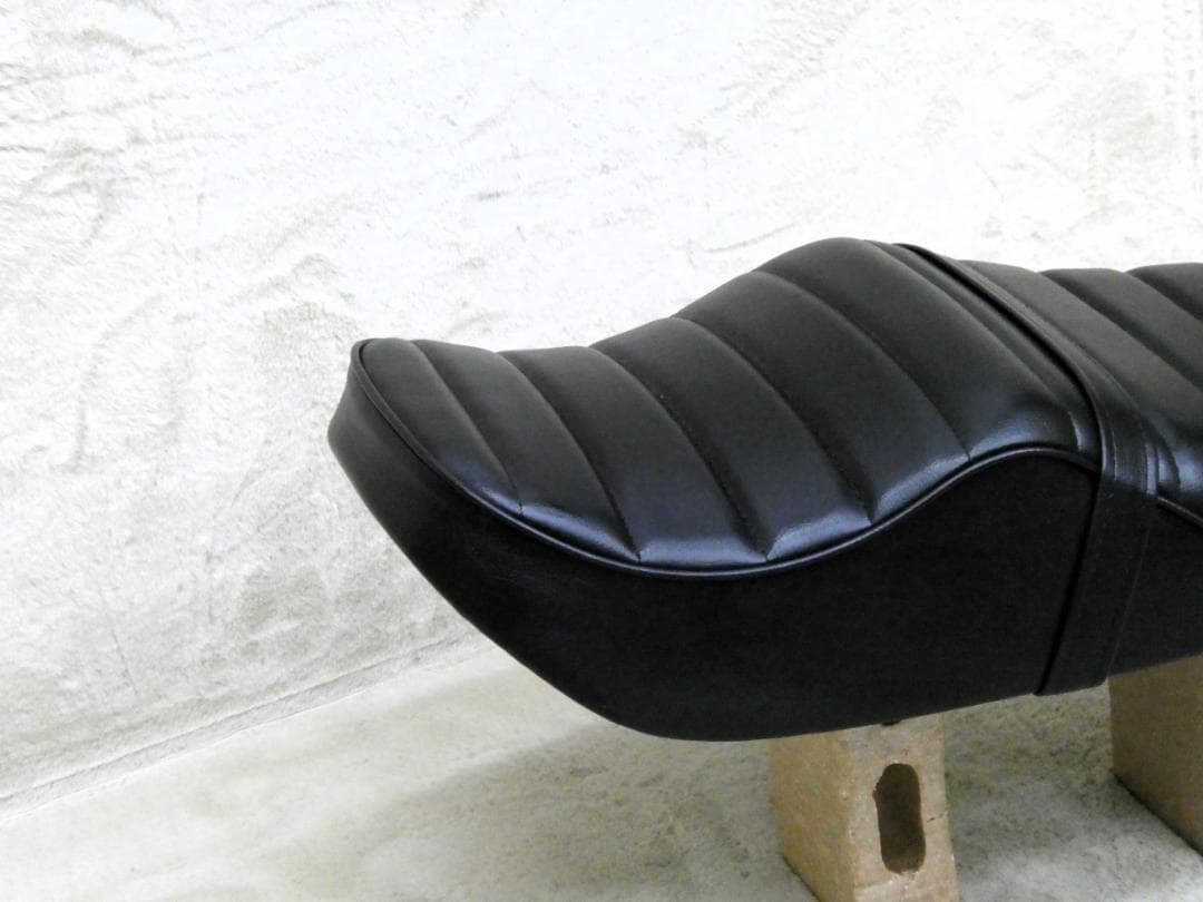 ジェイド250 タックロール シート 黒皮 /完成品 JADE250