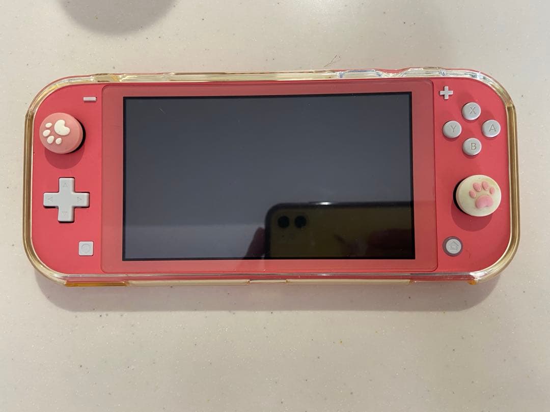 さ*く様 スイッチライト2台セット　箱付き　画面保護シール、保護ケース付き