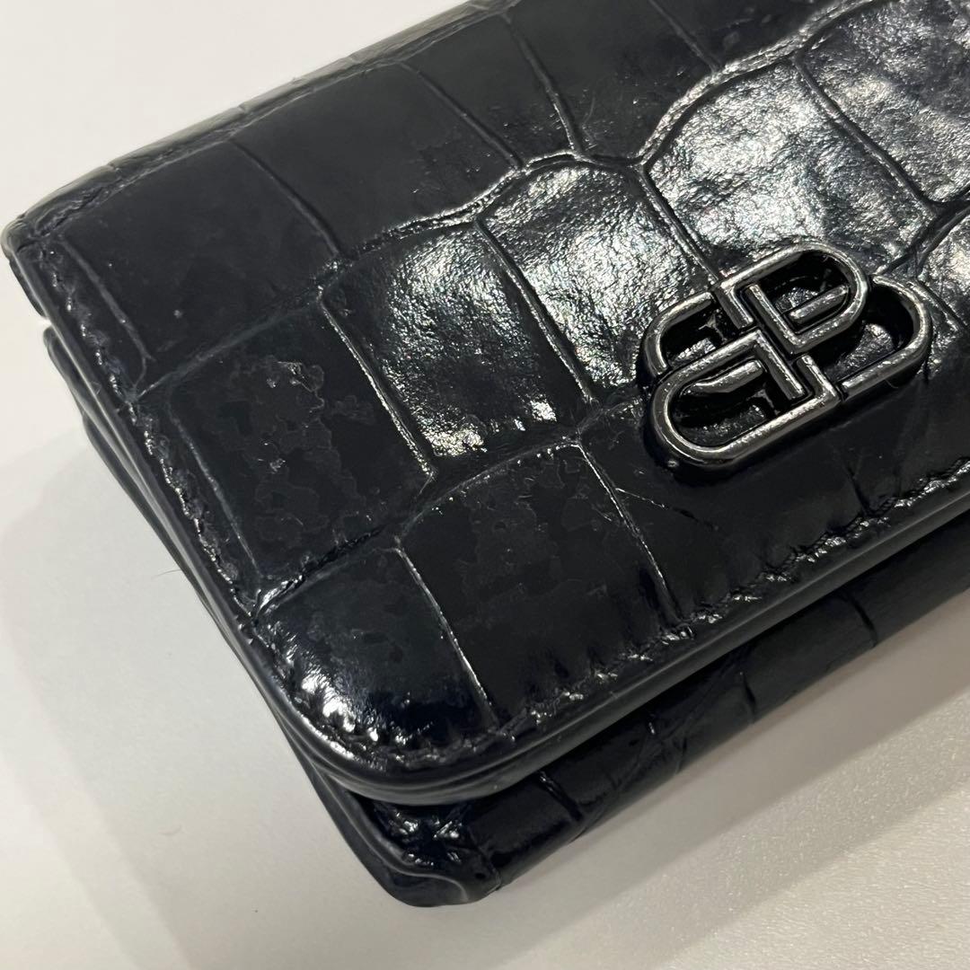 小物 BALENCIAGA 601387 BB Compact Wallet