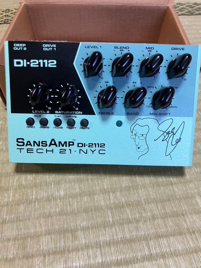 最終値下げ！3月末までの出品！TECH 21 SansAmp DI-2112