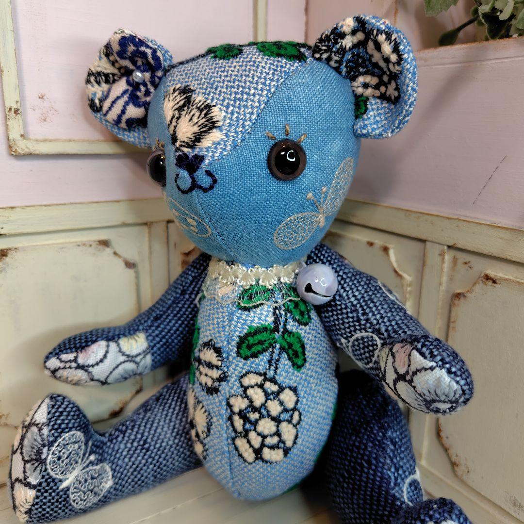 ミナペルホネン＊ハンドメイド＊ぬいぐるみ＊テディベア＊89