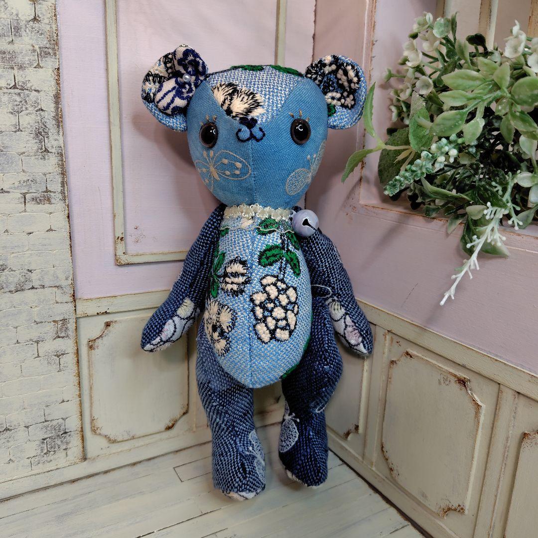 ミナペルホネン＊ハンドメイド＊ぬいぐるみ＊テディベア＊89