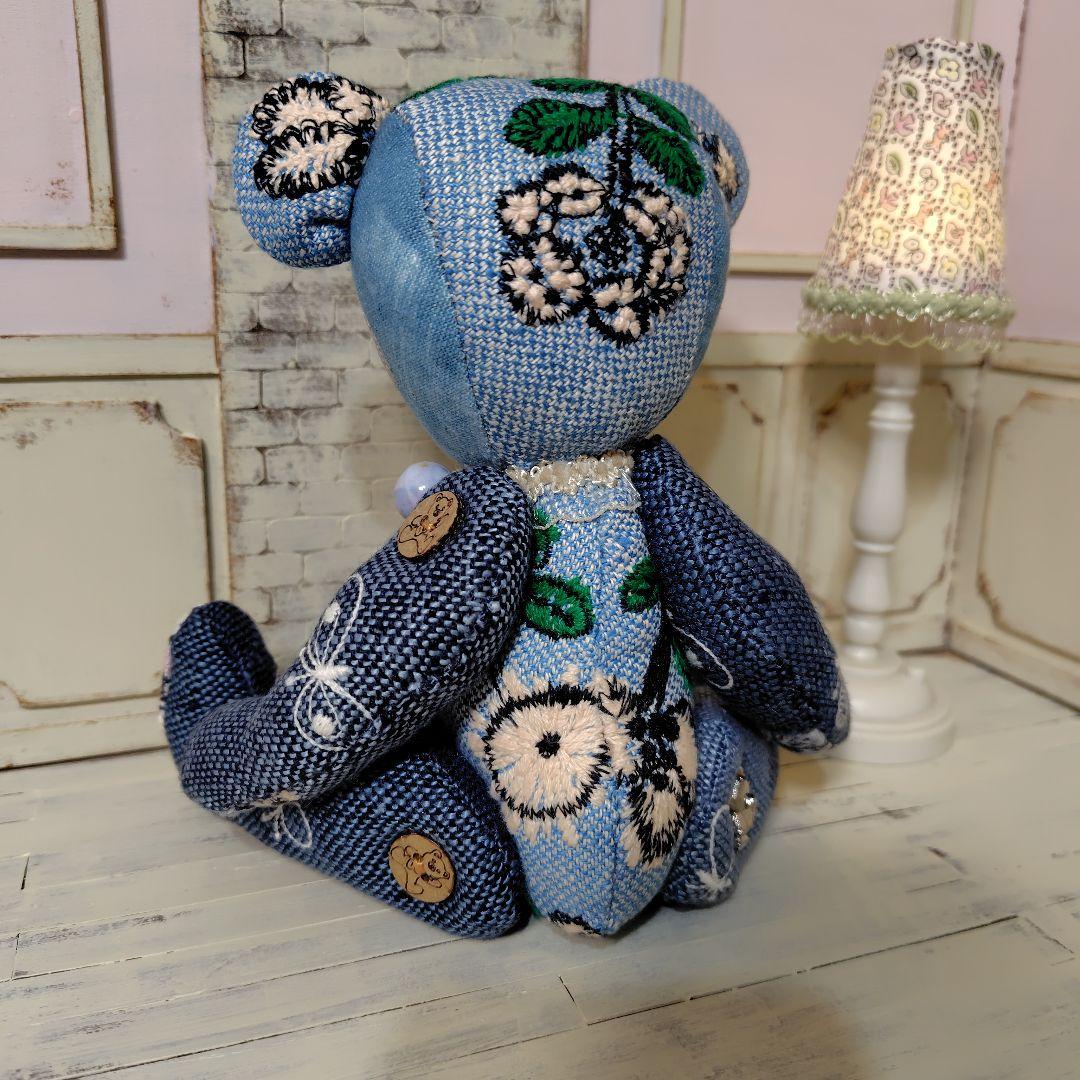 ミナペルホネン＊ハンドメイド＊ぬいぐるみ＊テディベア＊89