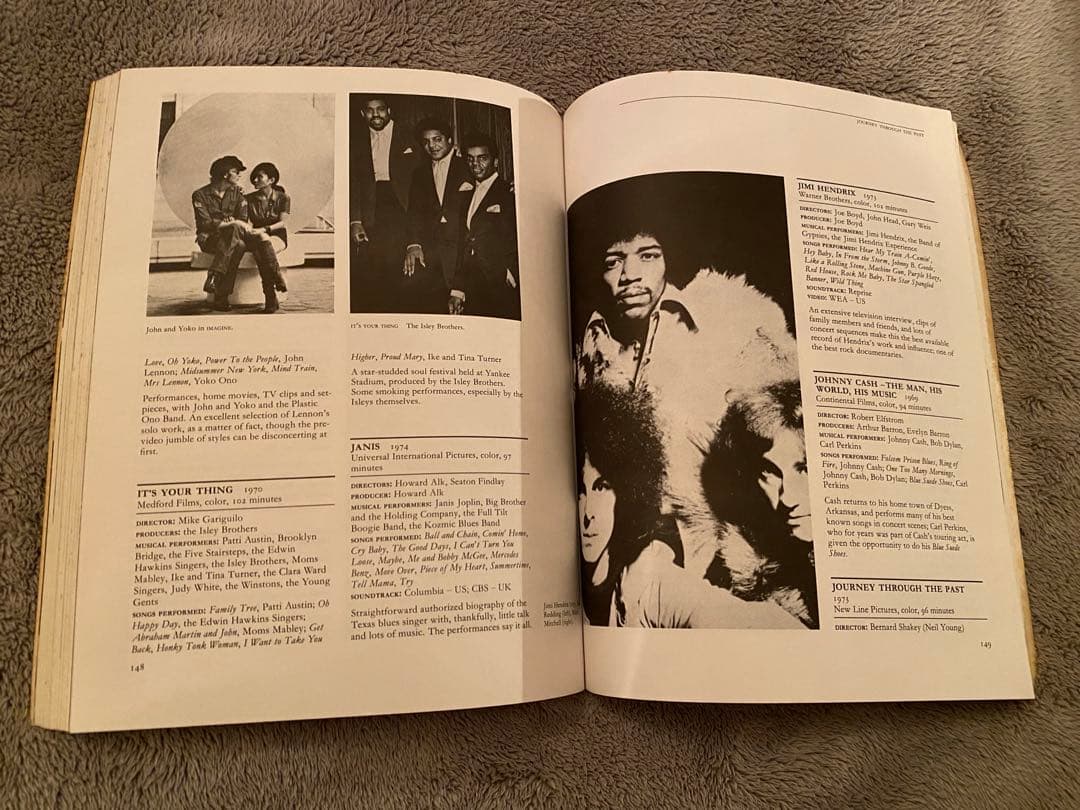 貴重本 ROCK FILMS - Linda J. Sandahl