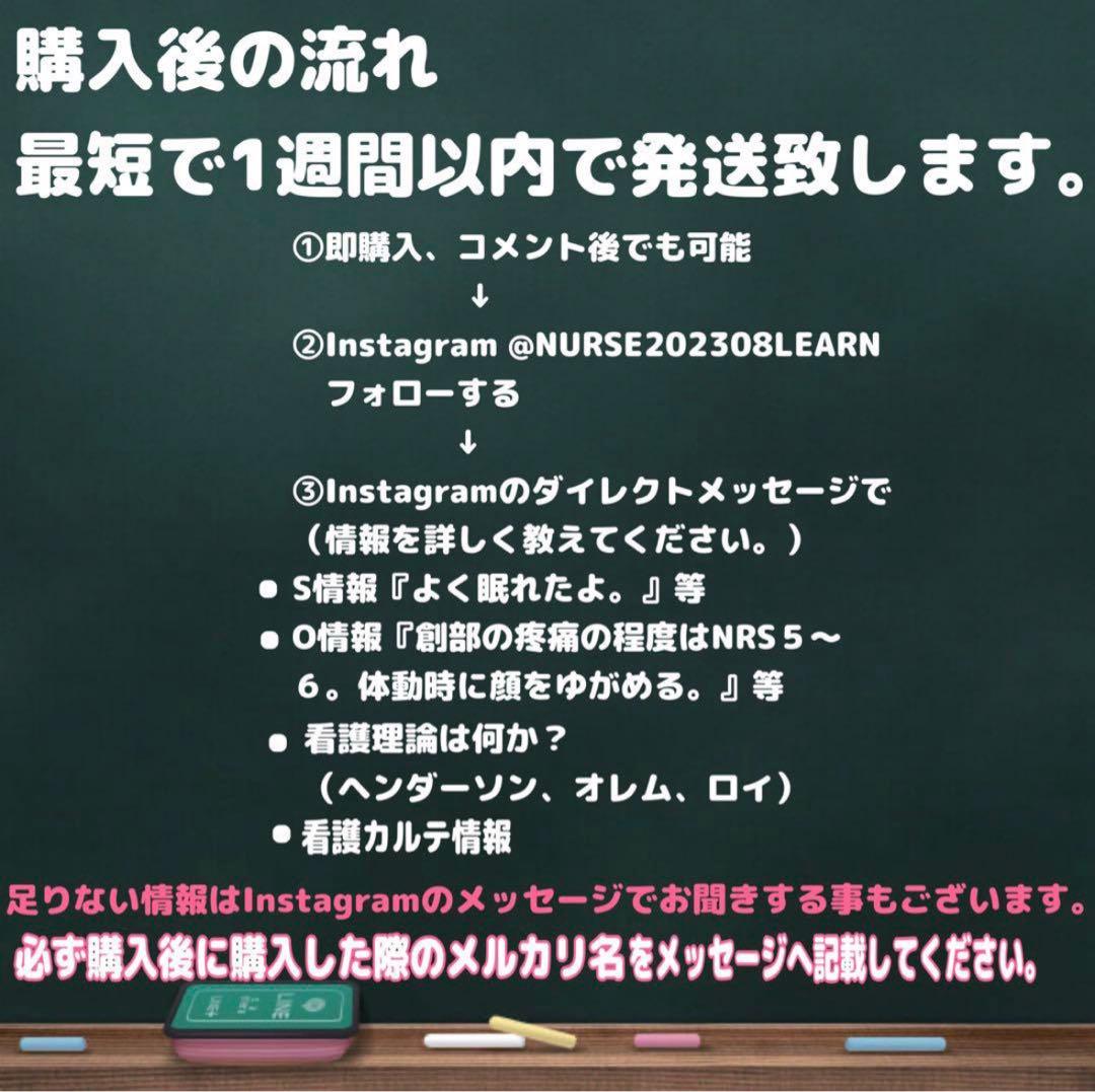 3点セット　看護過程　看護実習　看護師　国家試験