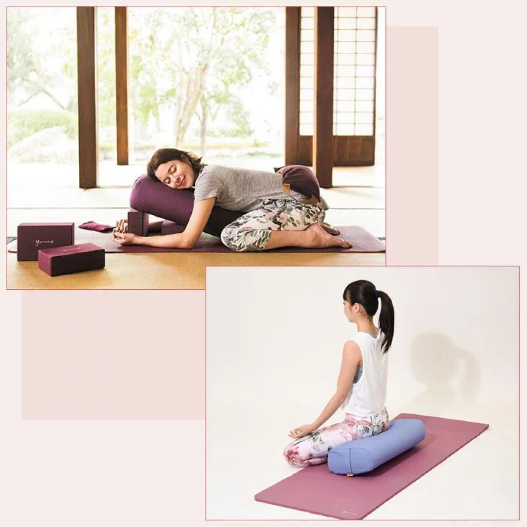 【新品未使用】Yoga works ボルスター2個セット