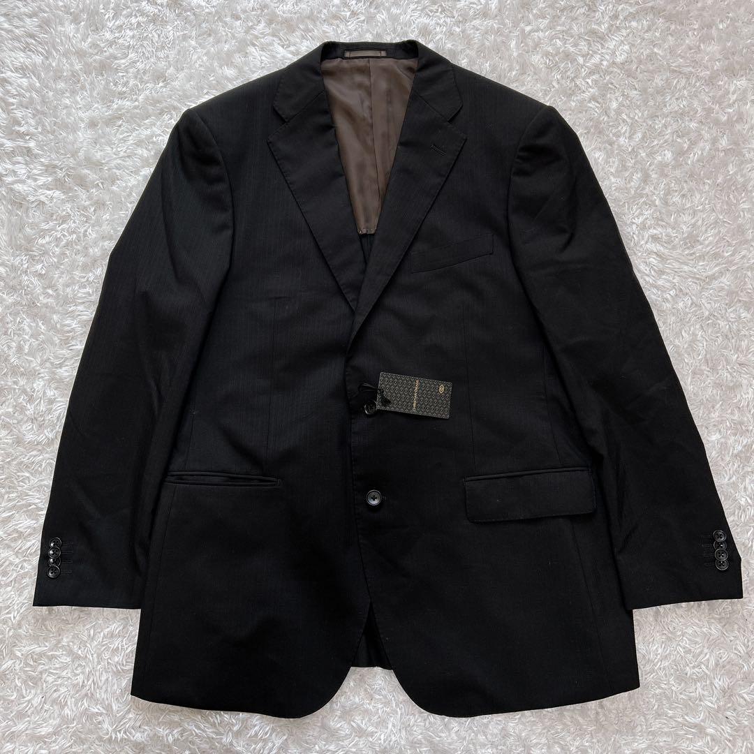 未使用品✨CHRISTIAN ORANI ブラック　ストライプ　セットアップ