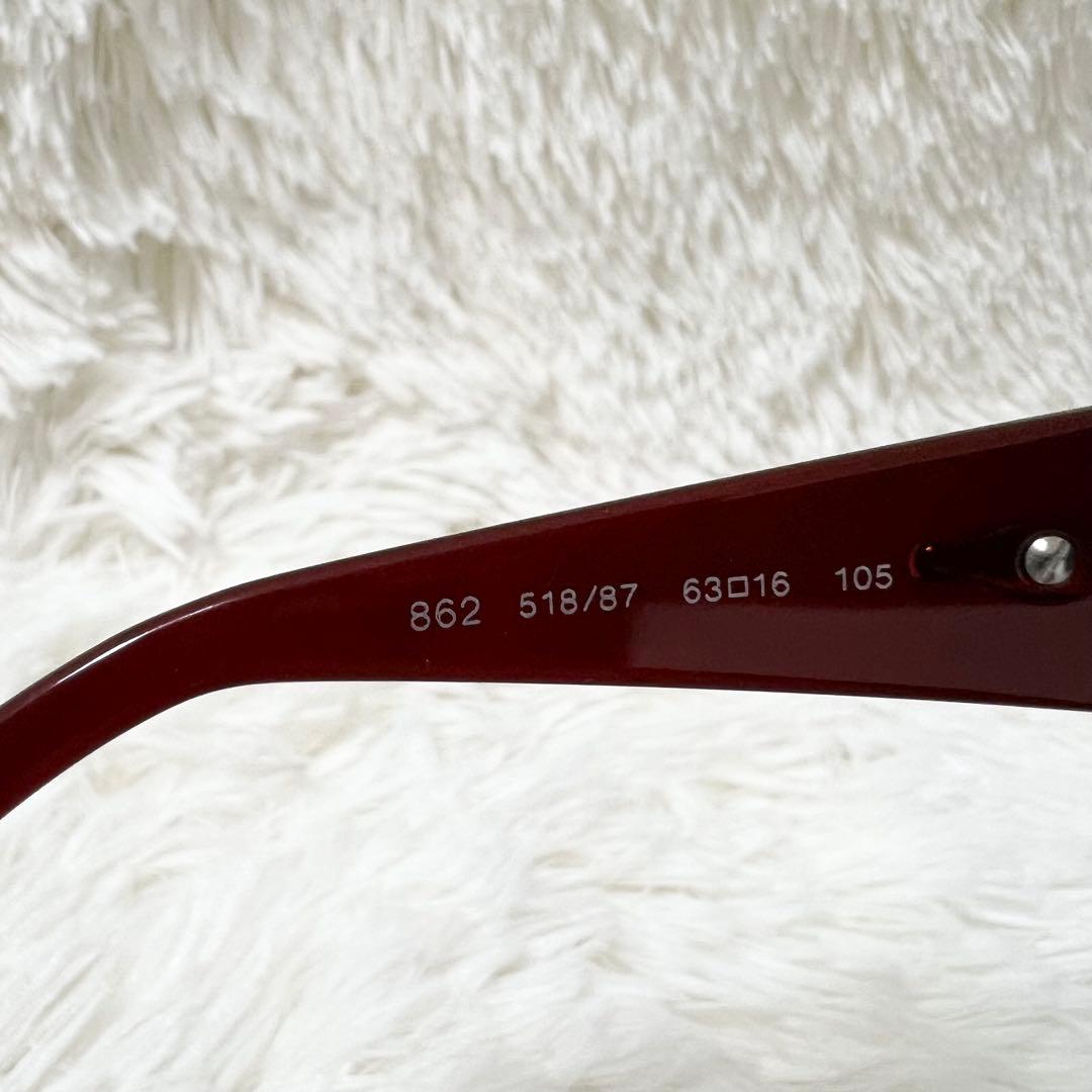 【大人気】 ケース付 極美品 BVLGARI サングラス 862 518/87