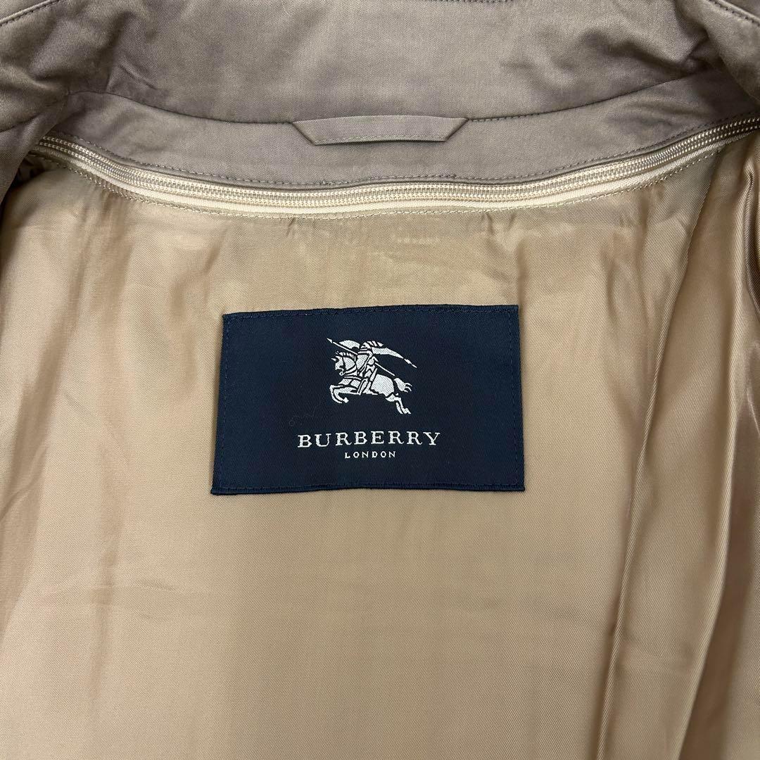 【希少】バーバリーロンドン モッズコート 茶 ノバチェック柄 M ダウンライナー