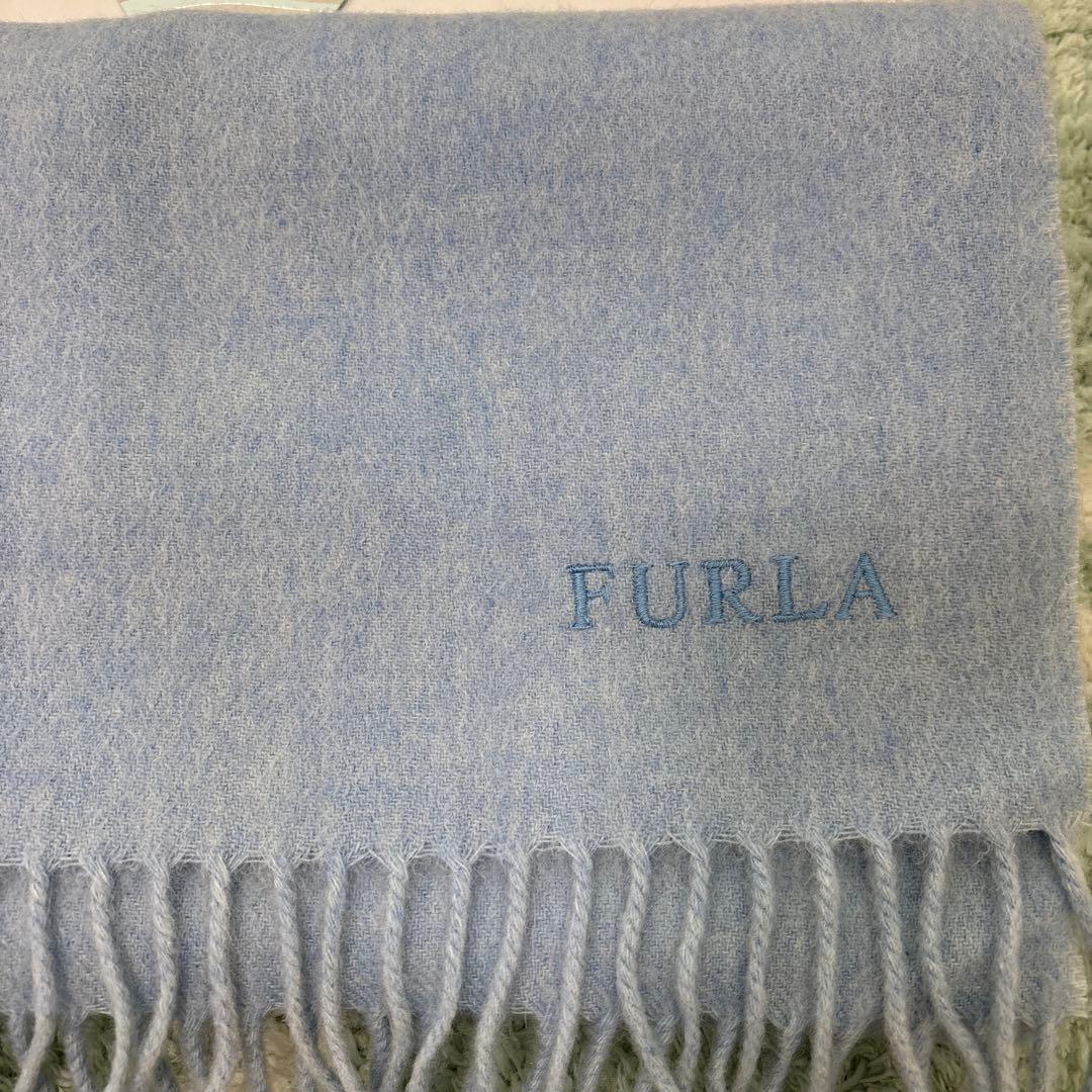 FURLA 洗えるカシミヤ 100%マフラー