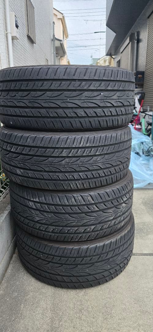 YOKOHAMA245/40/R20 4本セット24年製 バリ山2個口送料込み①