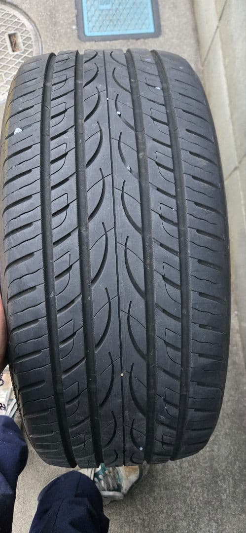 YOKOHAMA245/40/R20 4本セット24年製 バリ山2個口送料込み①