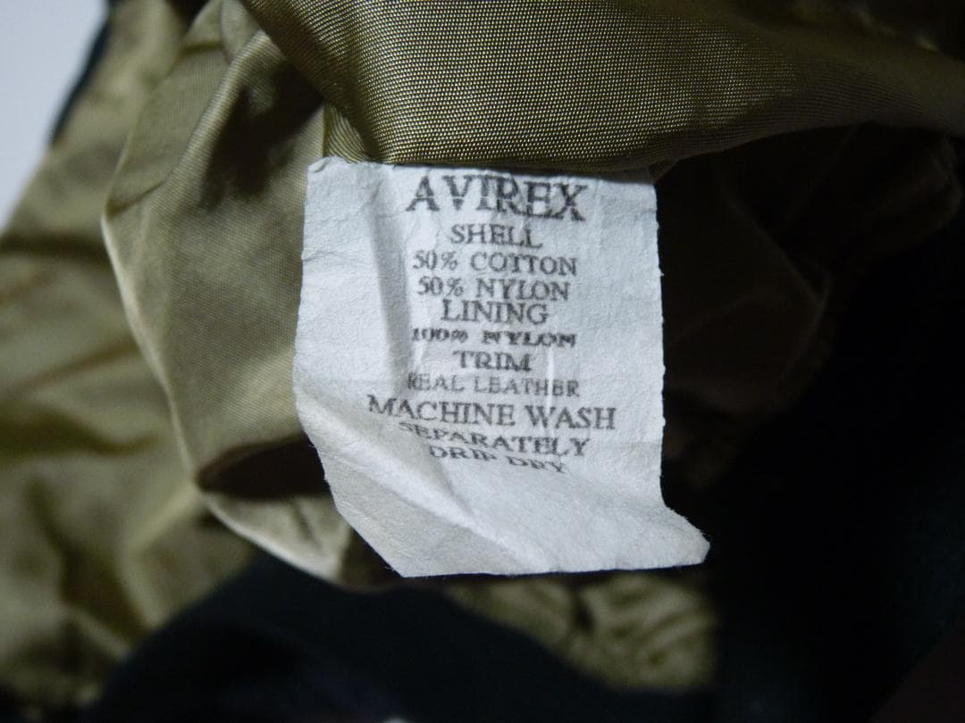 AVIREX　アヴィレックス　USA製　TYPEA2　フライトジャケット　2XL