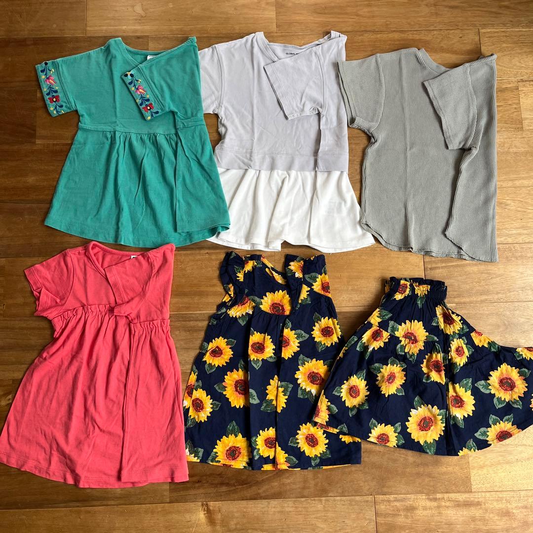 夏物 女の子 120センチ まとめ売り