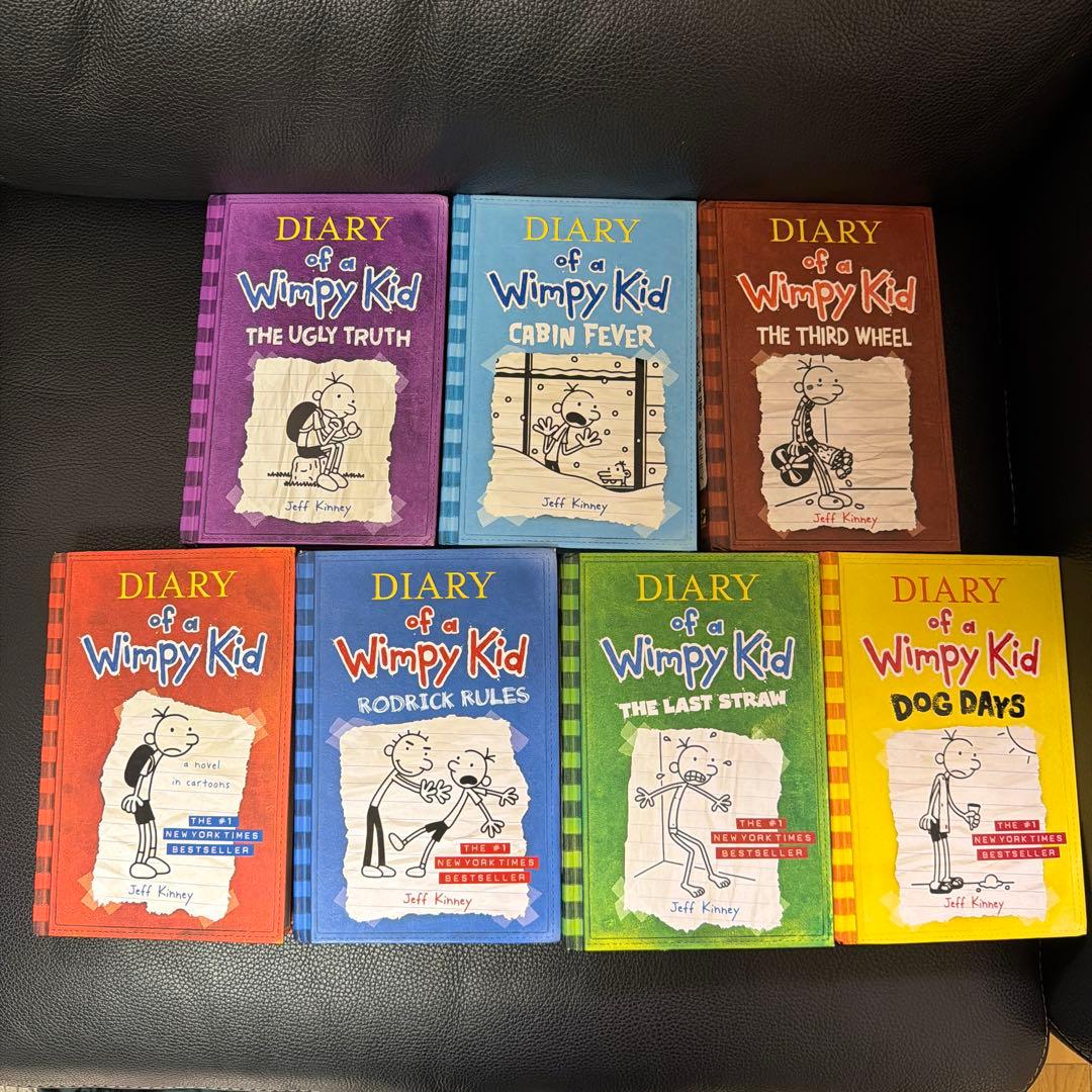 Diary of a Wimpy Kid 7冊セット　英語版ハードカバー