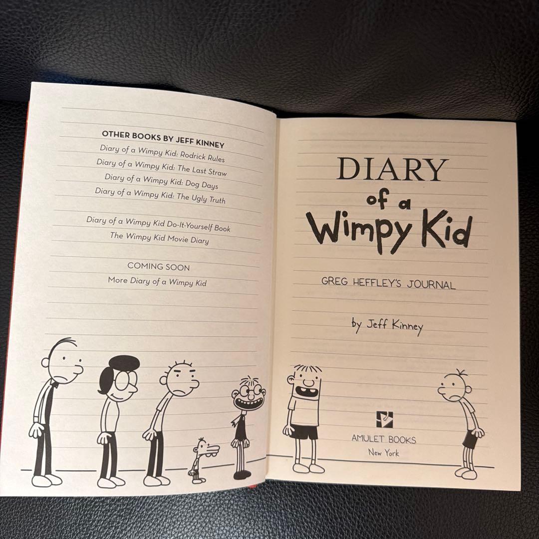 Diary of a Wimpy Kid 7冊セット　英語版ハードカバー