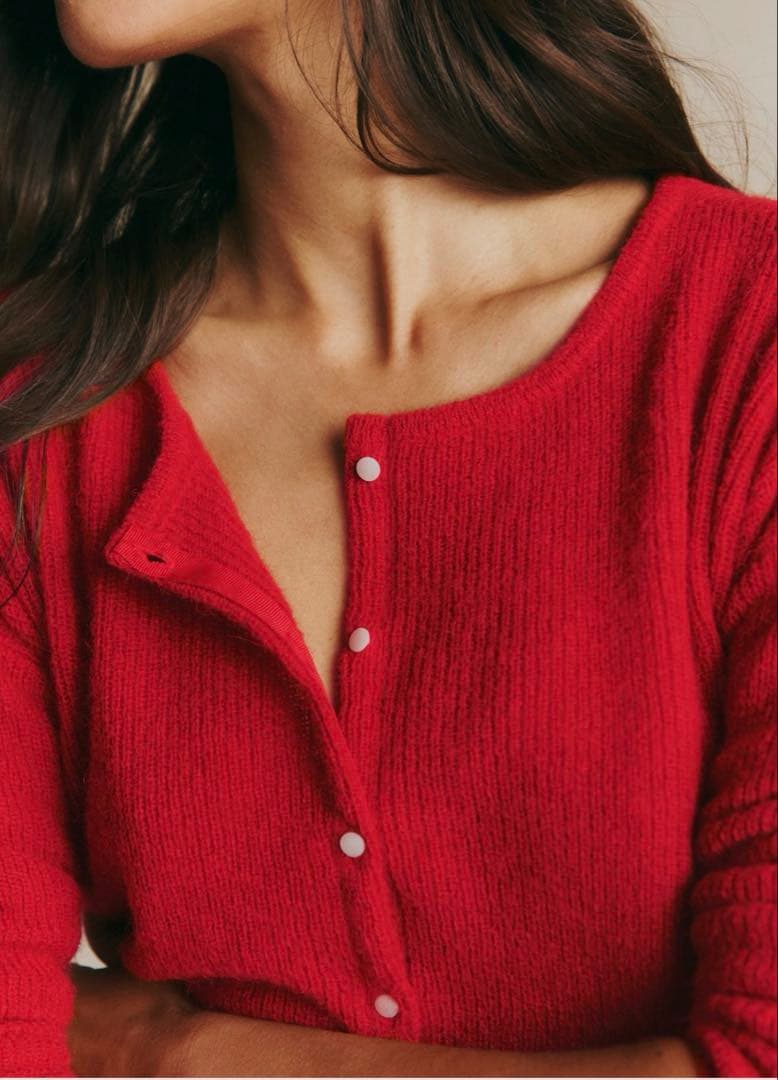 新品 sezane gaspard crop カーディガン