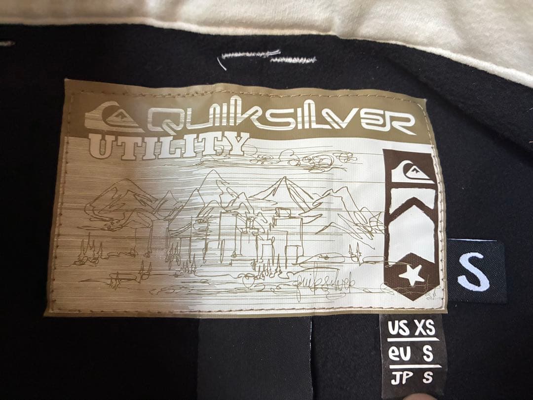 QUIKSILVER クイックシルバー　メンズ　スノボセットアップ　上下　S
