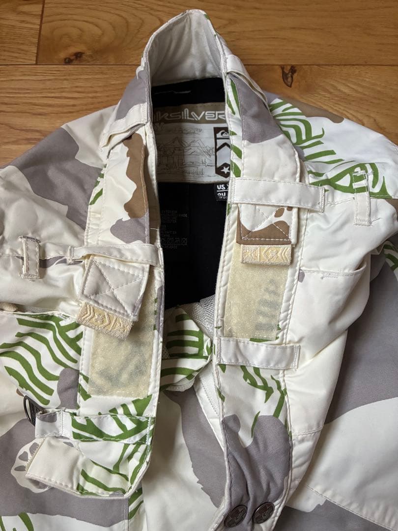 QUIKSILVER クイックシルバー　メンズ　スノボセットアップ　上下　S