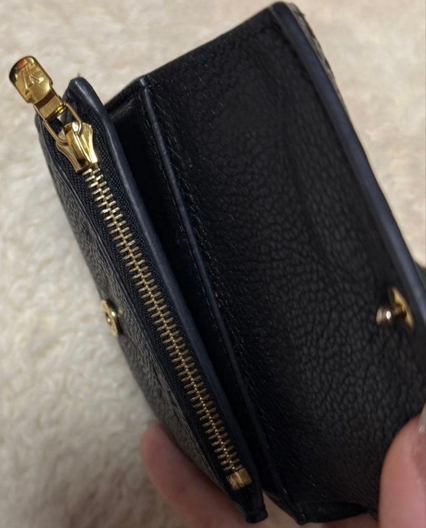 最終値下げ！Louis Vuitton ポルトフォイユ・ゾエ 黒