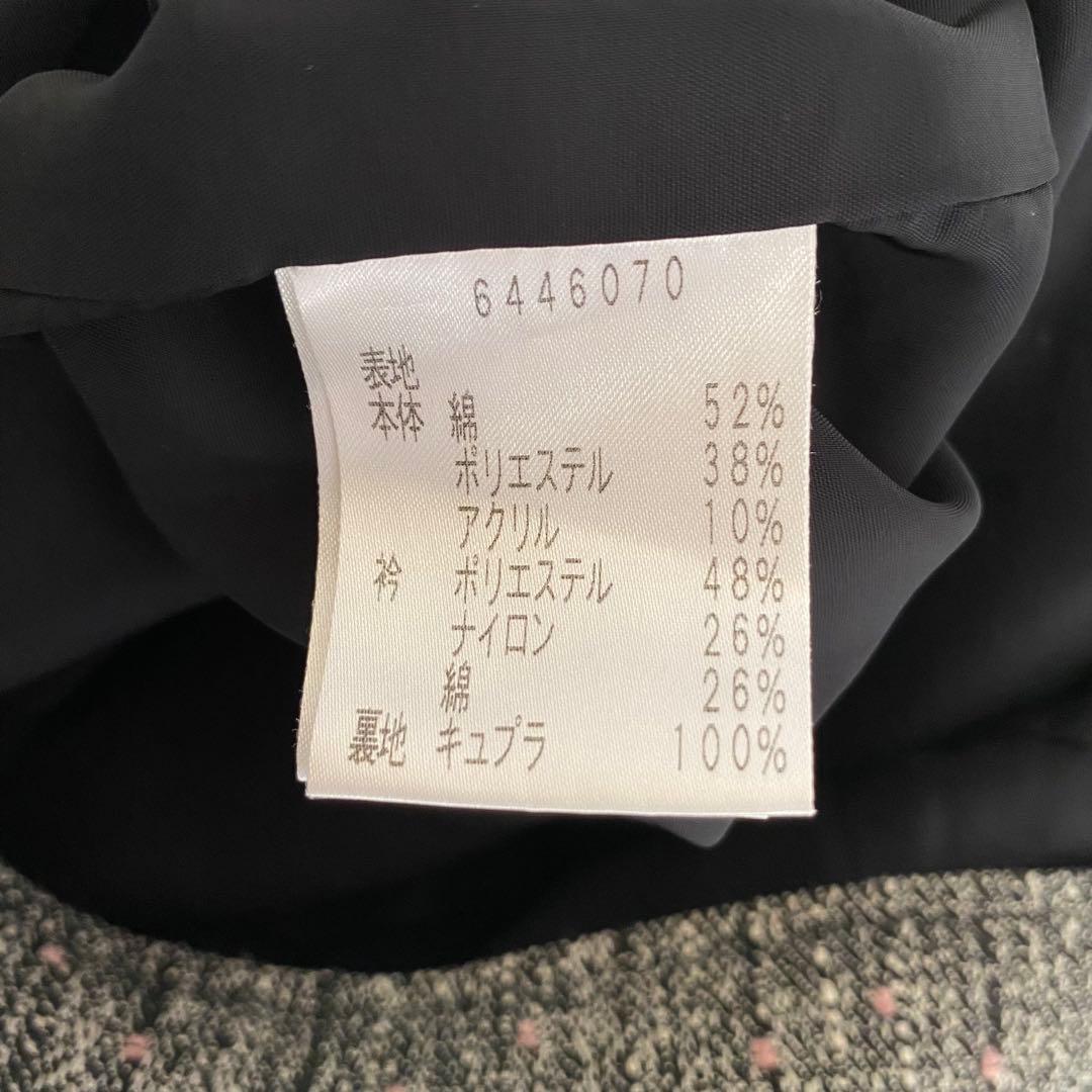 極美品✨Rene TISSUE社製 高級ミックスツイードワンピース ひざ丈 S