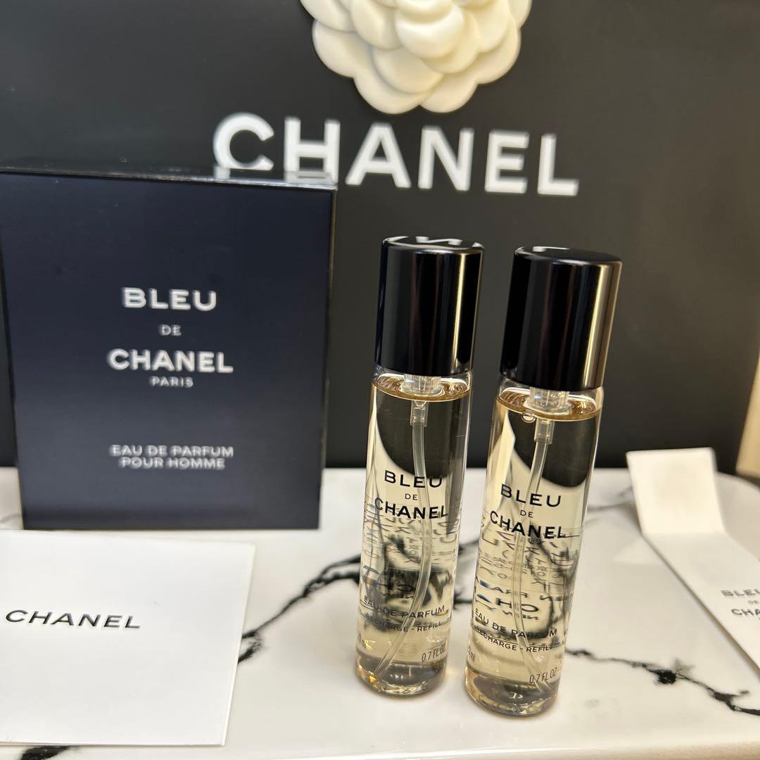 ❤️新品❤️BLEU DE CHANEL オードパルファム リフィル20ml×2本
