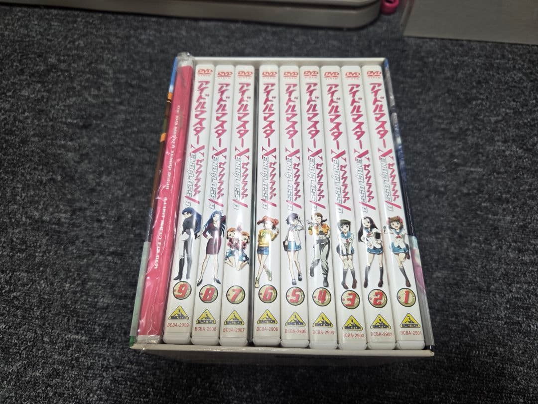 DVDアイドルマスター XENOGLOSSIA ゼノグラシア 初回限定版 全9巻