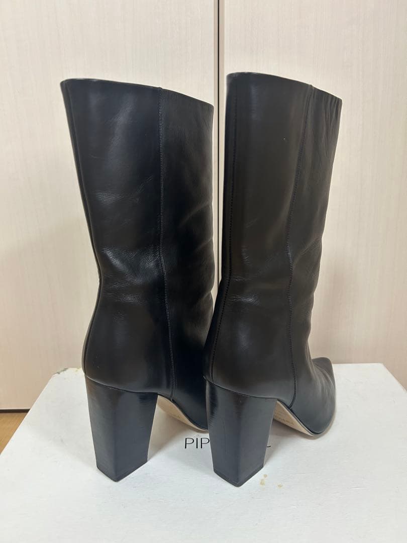 PIPPICHIC ショートブーツ　黒　36、5サイズ