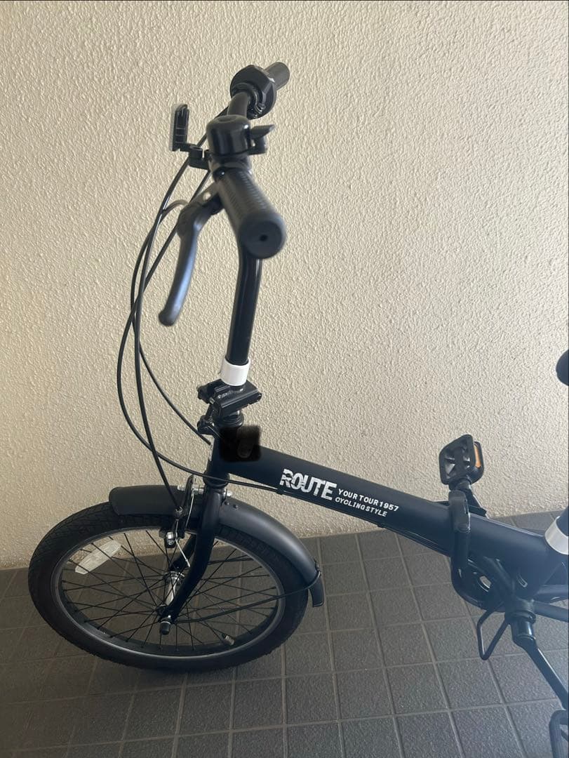 KOOL ✩.*˚ROUTE 折りたたみ自転車 ブラック