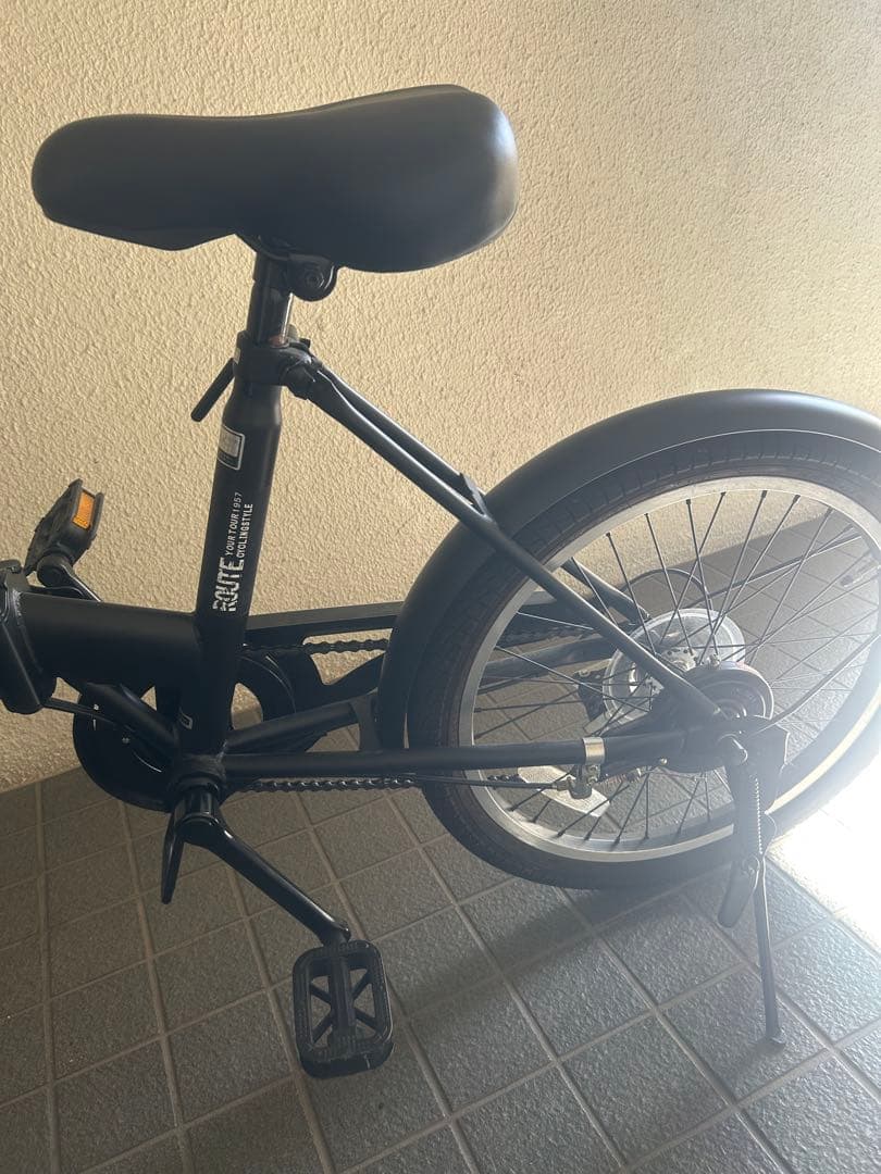 KOOL ✩.*˚ROUTE 折りたたみ自転車 ブラック