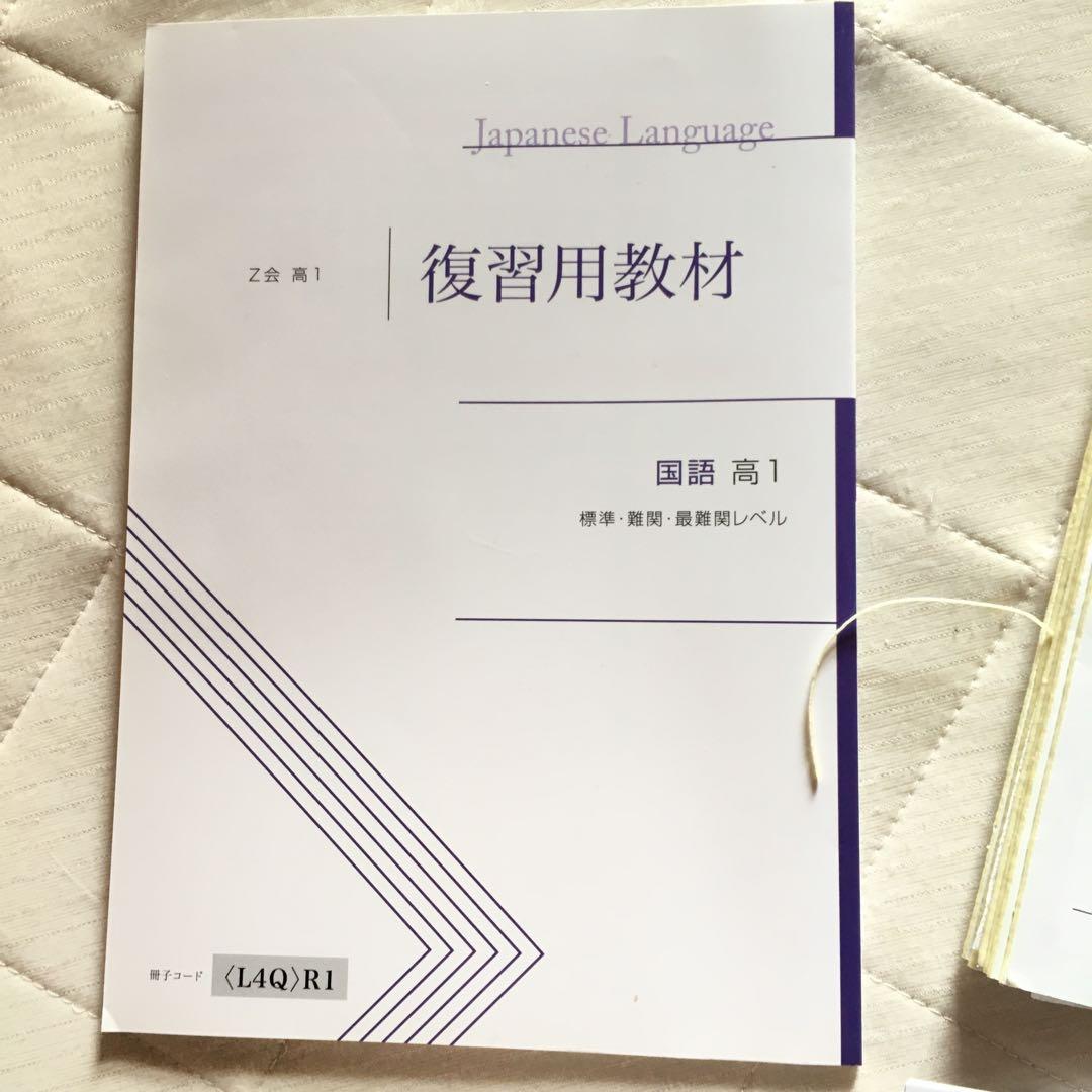 Ｚ会 ZStudy 高１高2 国語 2021年３月号〜2022年２月号　1年分