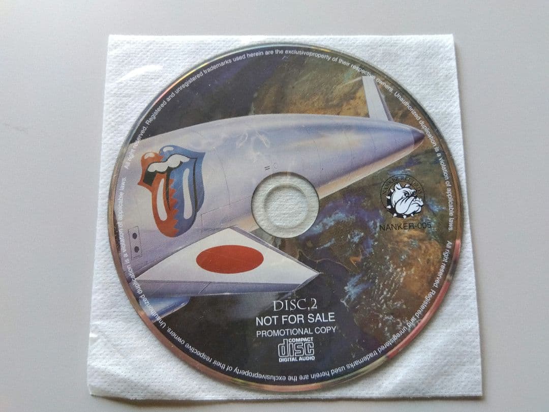 【非売品】ローリングストーンズ「1990 ライブ・アット・東京ドーム」プロモCD