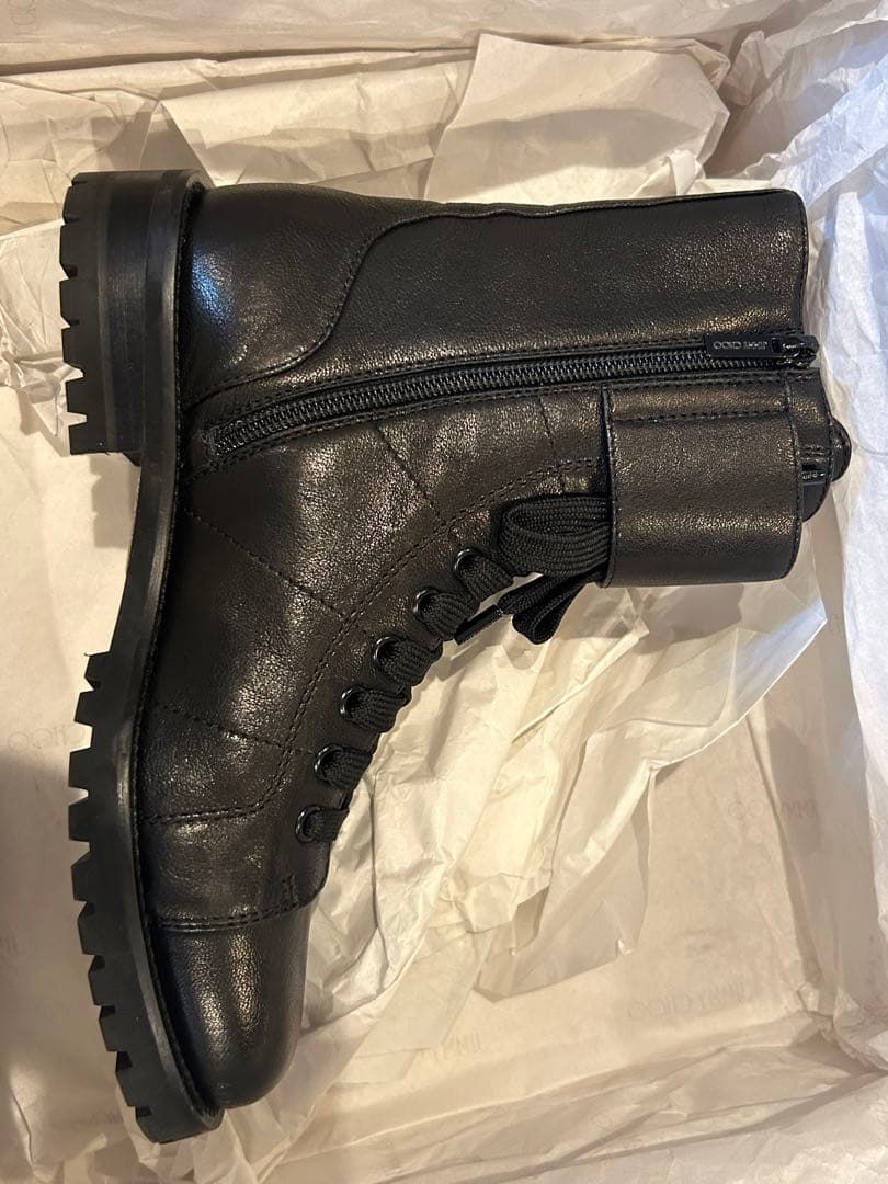 新品　Jimmy chooジミーチュウ　レースアップ　ブーツ　　サイズ３７