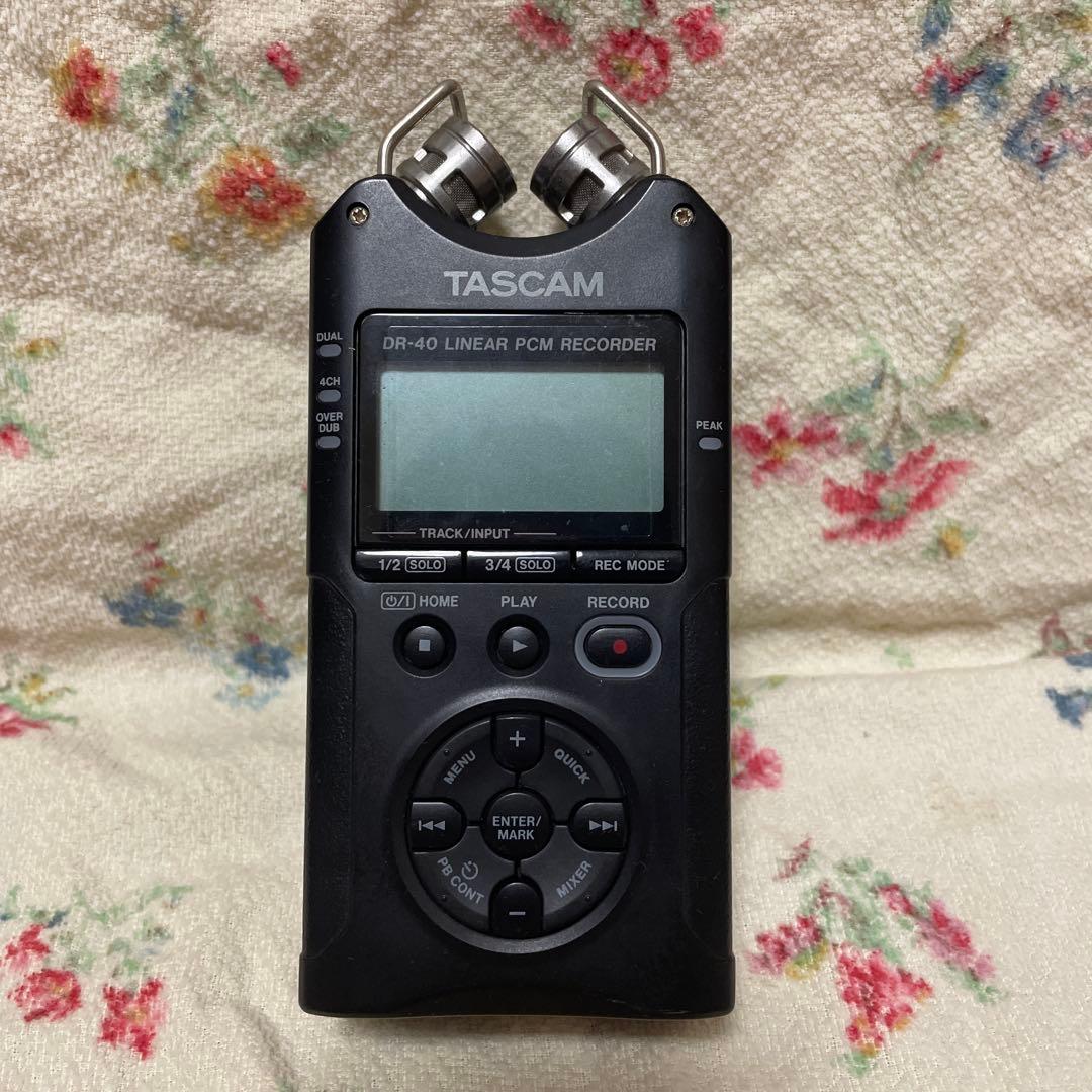 TASCAM DR-40（風防付き）