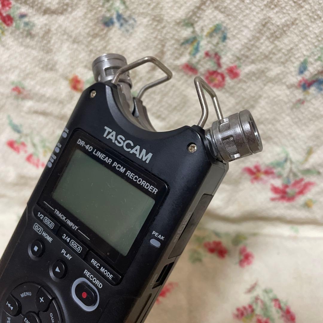 TASCAM DR-40（風防付き）