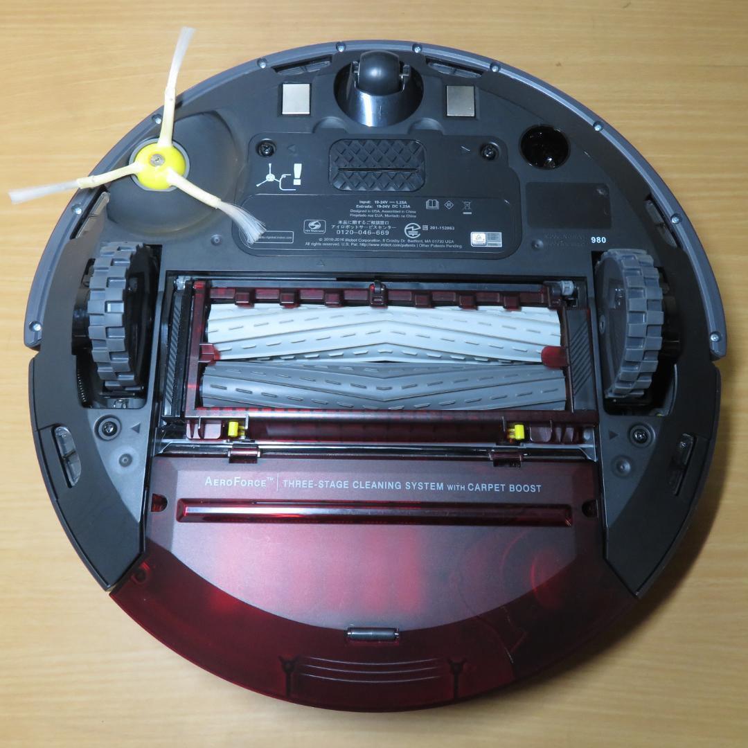 稼働短め　動作両行　ルンバ　980　ロボット掃除機